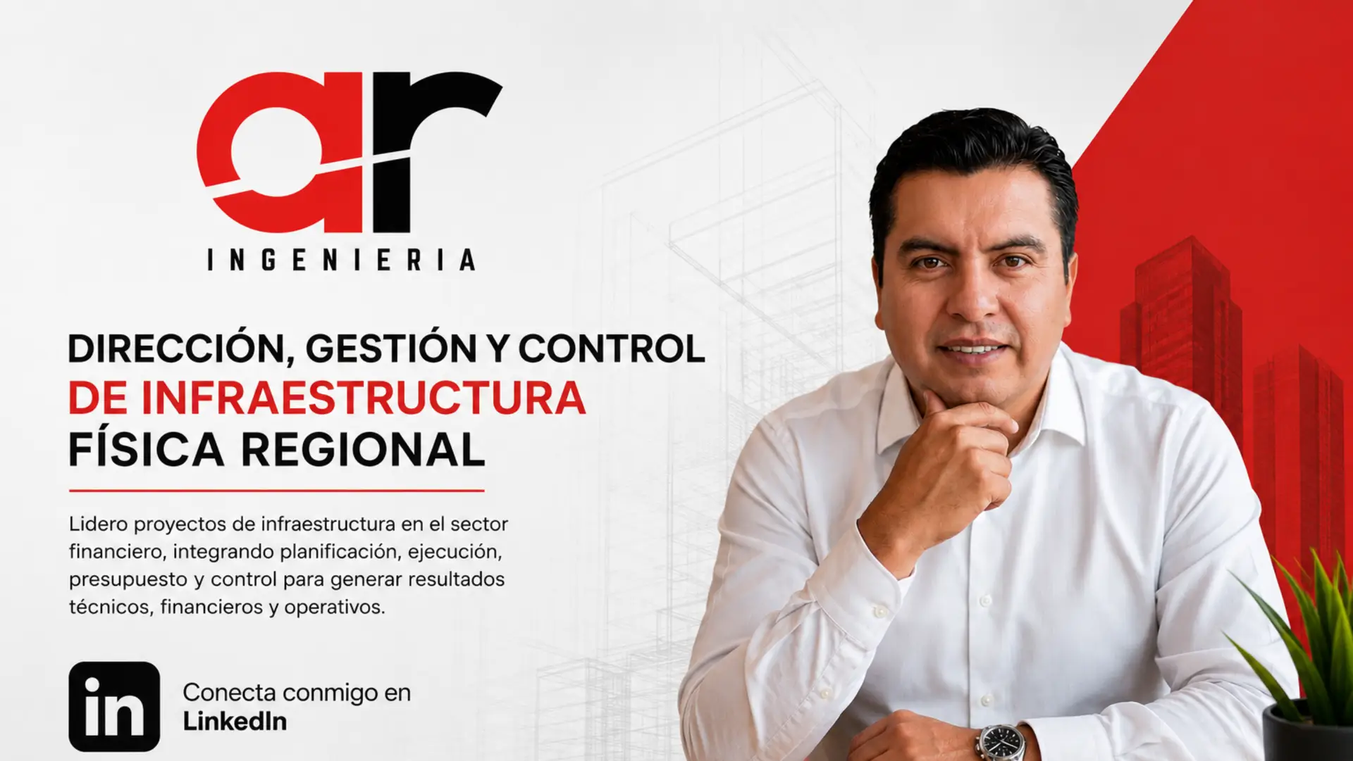 Imagen final gerencial de dirección del proyecto de infraestructura